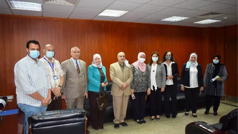 رئيس جامعة المنيا : تدشين وحدة المرأة الامنة بجامعة المنيا