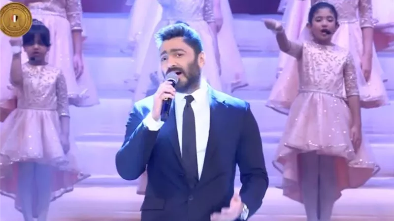 منصورة يا مصر دائمًا.. أول تعليق من تامر حسني بعد مشاركته فى ندوة نصر أكتوبر