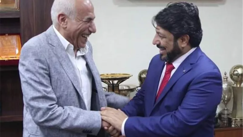 الزمالك يستقبل وفدا من الشارقة الإماراتى.. صور
