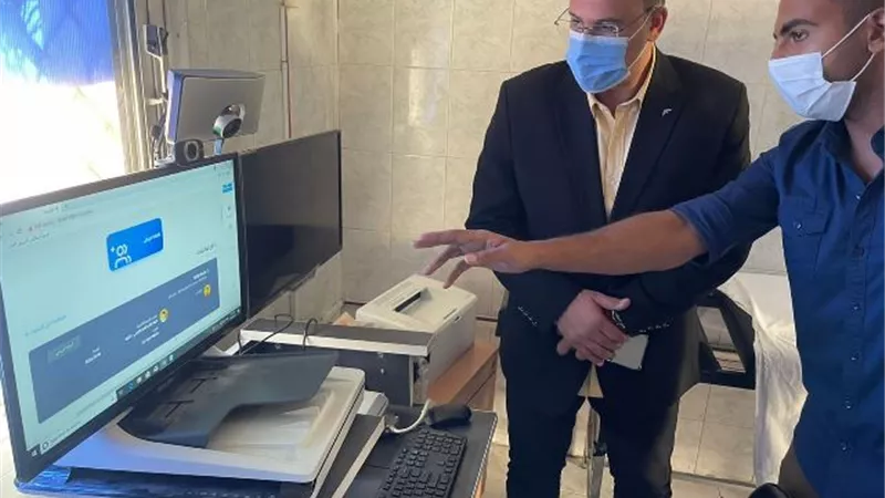 الحفناوى يفتتح وحدة التشخيص عن بُعد بمستشفى السويس العام إيذاناً بتشغيلها
