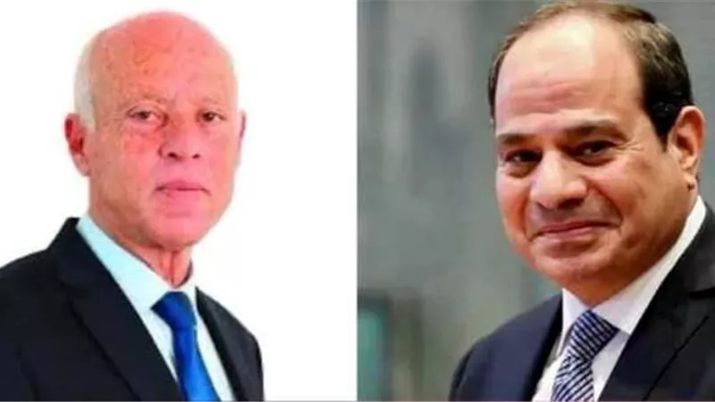 السيسى يجرى اتصالا هاتفيا برئيس تونس لتعزيته فى وفاة 3 عسكريين