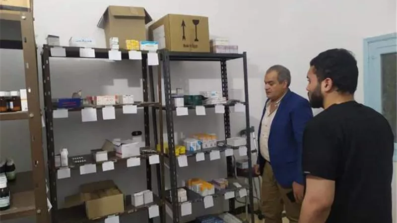 وكيل وزارة الصحة بالبحر الأحمر يفاجئ الوحدات الصحية بمرسي علم