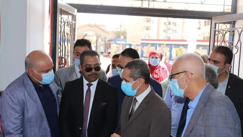 محافظ الغربية يفتتح مدرسة منير عطية بطنطا بتكلفة ٣٠ مليون جنية-صور