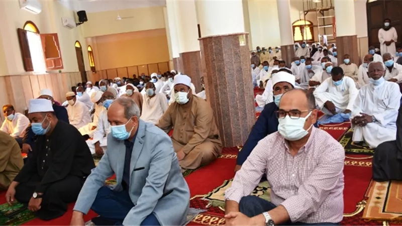 إفتتاح مسجد الحمدلاب غرب أسوان بتكلفة 1.5 مليون جنيه ..صور