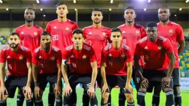 حافلة المنتخب الليبى تصل ستاد برج العرب استعدادا لمواجهة الفراعنة