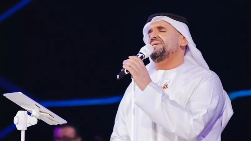 حسين الجسمي فى حفل ذكرى نصر أكتوبر: مصر 