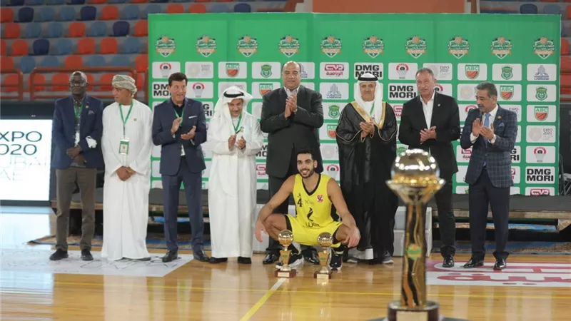 نجم الاهلى يفوز بجائزتي أفضل لاعب وجناح في البطولة العربية للسلة