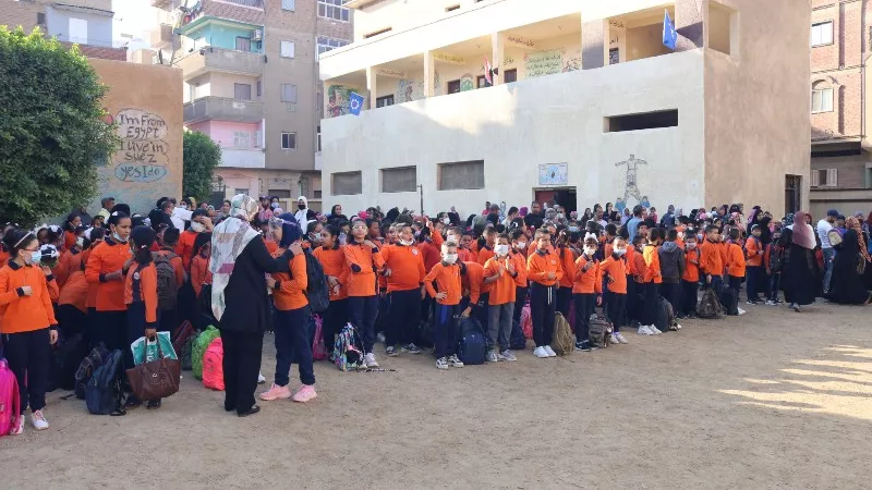 انتظام الدراسة فى 456 مدرسة بالسويس