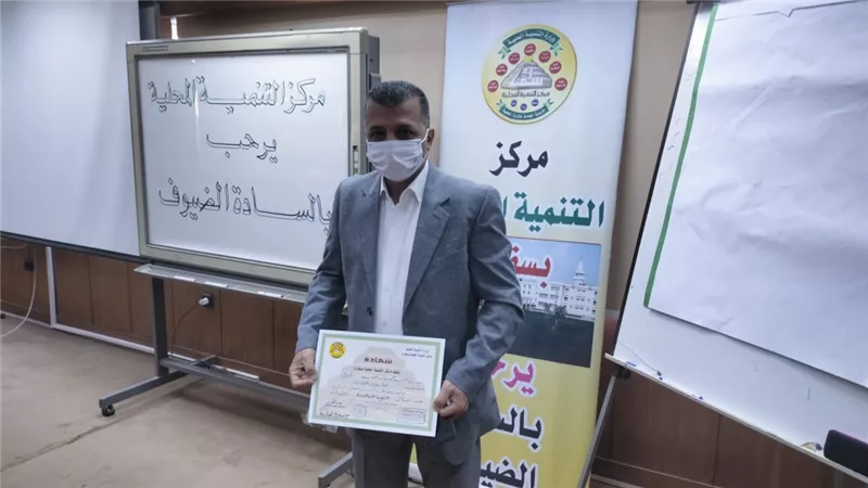 رئيس مدينة مطروح يحقق المركز الاول في دورة تنمية مهارات القيادات في مجال ادارة الازمات والفعاليات الإعلامية