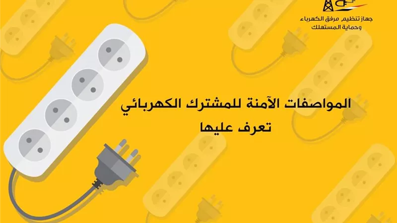 المواصفات الآمنة للمشترك الكهربائي..تعرف عليها