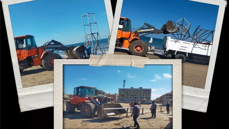 الوحدة المحلية برأس البر تهيب بالمواطنين عدم نزول البحر حفاظاً على سلامتهم