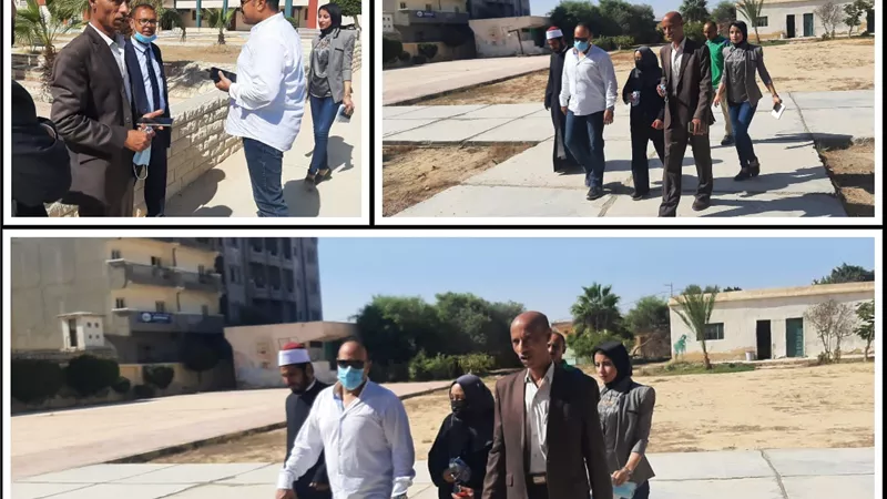 جولة علي مدارس مدينة الحمام في أول ايام الدراسة
