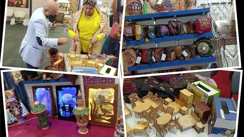 أندية الفتاة والمرأة بالشرقية تُشارك بصناعات يدوية وحرفية بمعرض تراثنا الدولي