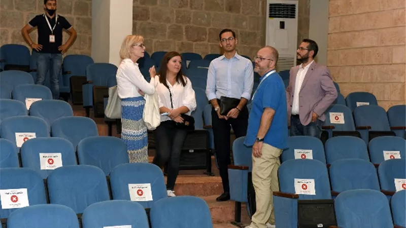 سفيرة دولة السويد بلبنان تزورمهرجان طرابلس للأفلام