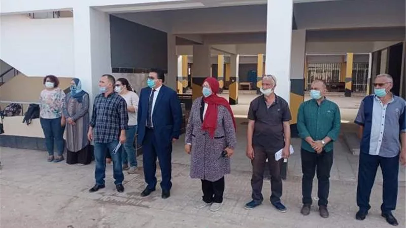 مدير تعليم جنوب سيناء في جولة تفقدية بمدارس شرم الشيخ