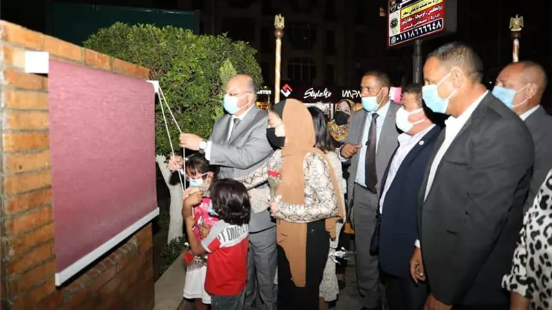 إفتتاح أعمال تطوير حديقة غرناطة بميدان روكسي مصر الجديدة
