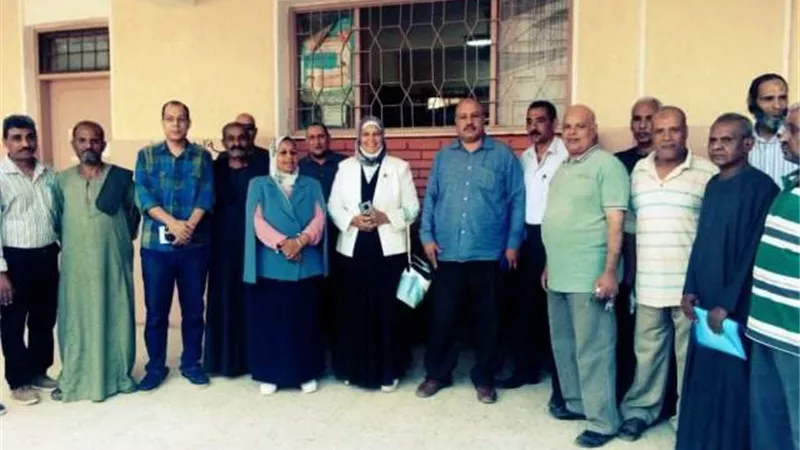 إنتهاء أزمة كثافة الفصول لتلاميذ مدرسة نجع رجب الإبتدائية بقوص