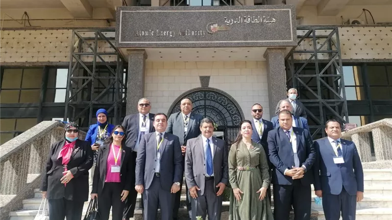 رئيس هيئة الطاقة الذرية يستقبل وفد من نواب تنسيقية شباب الأحزاب والسياسين بالبرلمان ومجلس الشيوخ