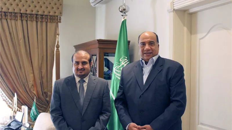 قنصل المملكة العربية السعودية يستقبل رئيس غرفة الملاحة