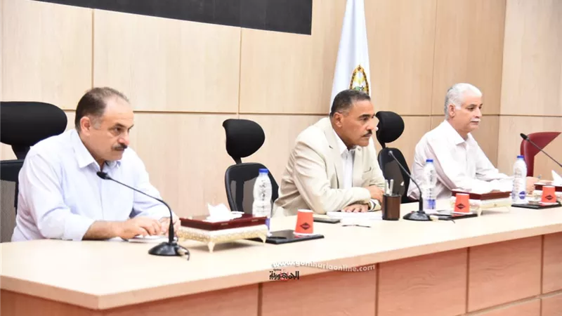 شعيب يلتقي اهالي تل العيس بالعلمين
