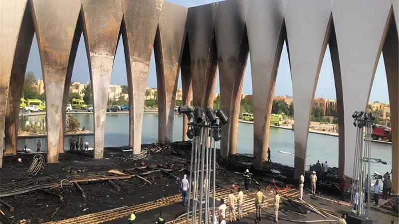 مهرجان الجونة يفتح تحقيقًا عاجلًا لمعرفة أسباب الحريق
