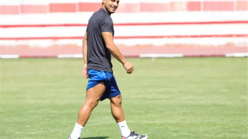 طارق حامد يظهر فى الزمالك قبل السفر لـ كينيا