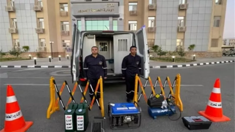 لتطوير المنظومة المرورية .. الدفع بسيارات إغاثة مجهزة بالطرق والمحاور الرئيسية