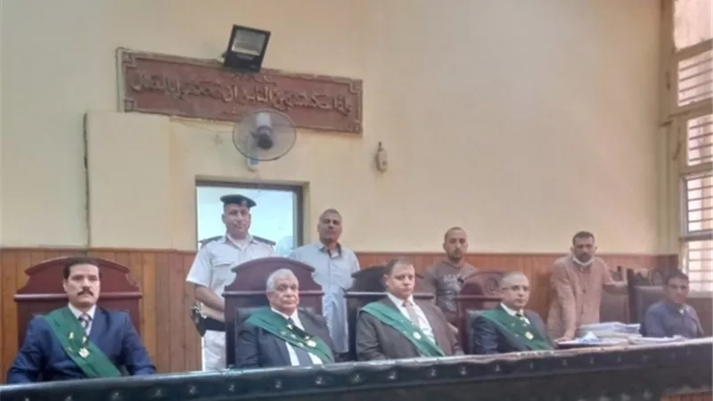 الاعدام شنقا للشقيقان والمؤبد لابن عمومتهما قتلوا غريمهما للأخذ بالثأر بالمنيا