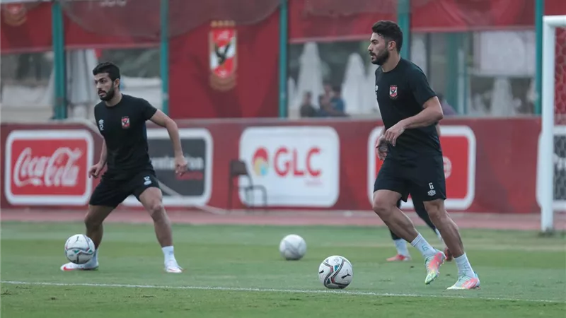 انتظام اللاعبين الدوليين فى مران الأهلى