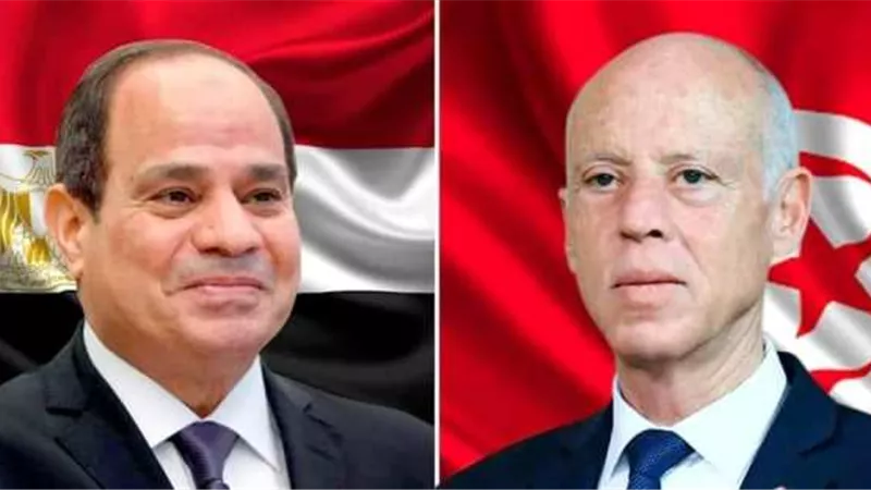 الرئيس السيسى يهنئ نظيره التونسى بمناسبة تشكيل الحكومة الجديدة