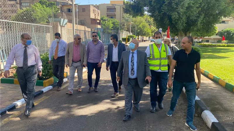 رئيس مياه القاهرة يتفقد محطة مياه الروضة .. صور