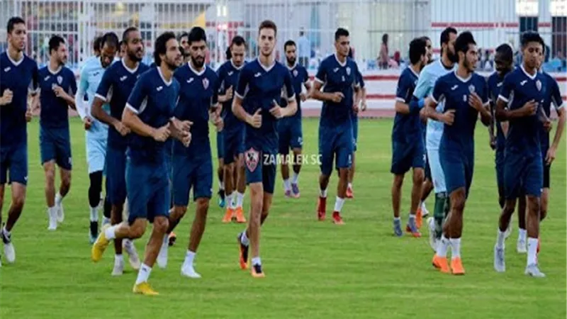قبل موقعة السبت امام توسكر.. ثنائى الزمالك يتألق فى المران