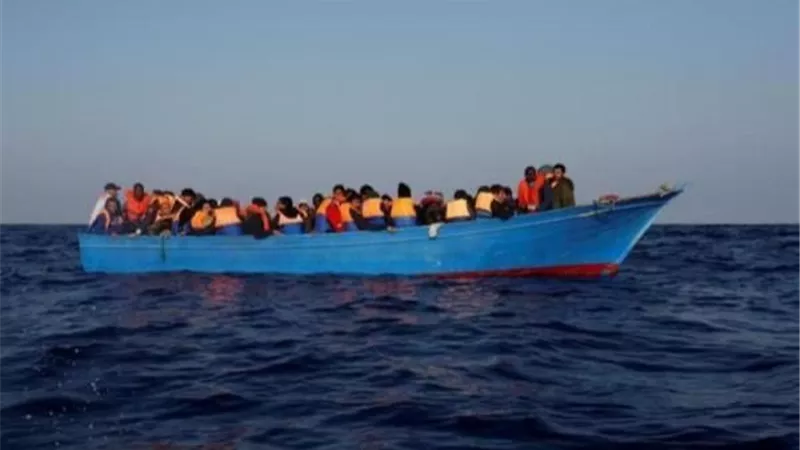 حرس الحدود الليبي ينقذ 70 مهاجرًا غير شرعى
