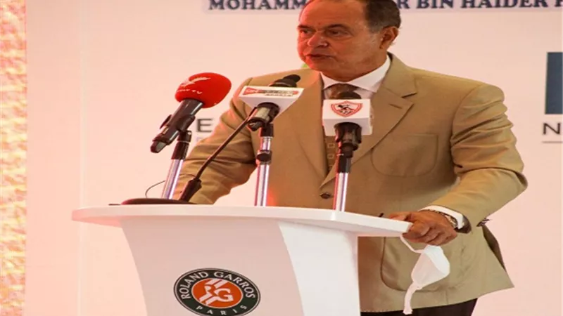 رئيس اتحاد التس: انشاء اكبر صرح رياضى للتنس بالعاصمة الادارية