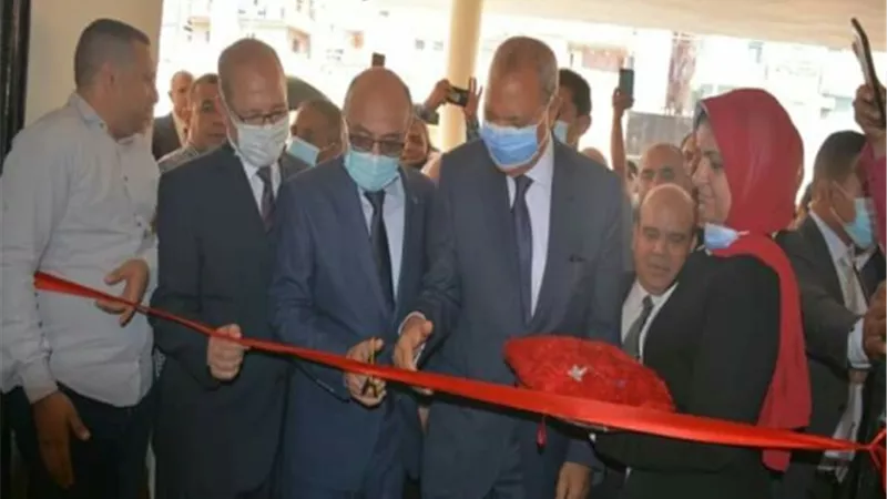 وزير العدل ومحافظ القليوبية يفتتحان مبنى محكمة طوخ بعد تطويره