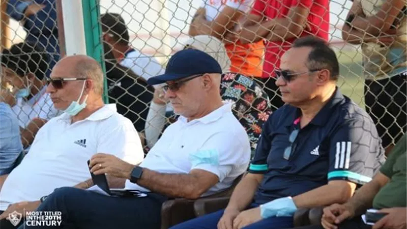 فينجادا يحضر مباراة الزمالك أمام المصرى مواليد 2003
