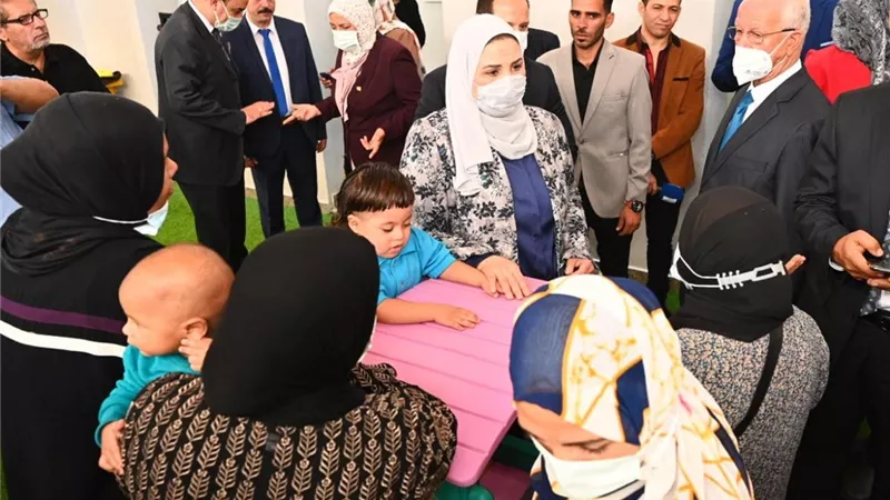 وزيرة التضامن تتفقد مجمع الخدمات المتكاملة بالأسمرات