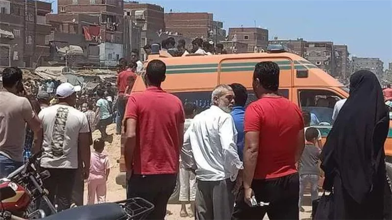 ندب الطب الشرعي لمعاينة جثتين عثر عليهما في رشاح بشبين القناطر مصابين بطلقات نارية