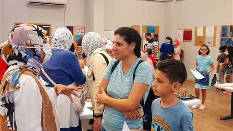 فنون جميلة حلوان تنظم دورة للأطفال في الرسم والنحت