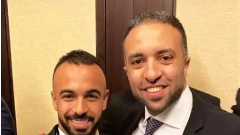 مجلس الأهلى وجهاز المنتخب فى حفل زفاف مجدى أفشة.. شاهد
