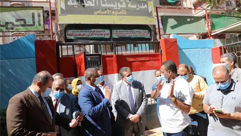 إفتتاح مدارس جديدة .. تفقد مشروع كوبرى عرب الرمل أجهور.. تشغيل صرف صحى شبرا قبالة.. متابعة الموجة 18