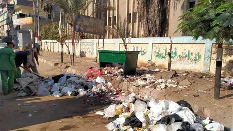 حملات نظافة يومية للإرتقاء بالشكل الجمالى لشوارع الشرقية ..صور