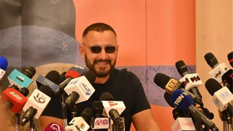 احمد السقا بالجونة يرد على منتقديه بسبب حديثه عن السينما