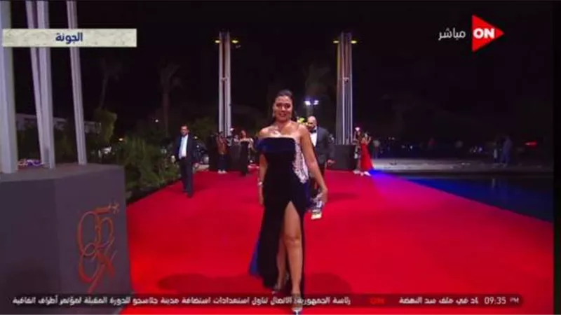 بفستان مثير.. رانيا يوسف تتألق بمهرجان الجونة .. صور