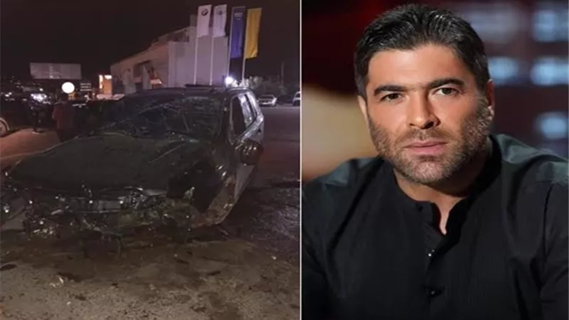 تفاصيل حادث الفنان وائل كفوري برفقة حبيبته