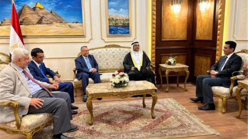 بالفيديو..العسومى يستقبل بن دغر للمشاركة في جلسة البرلمان العربي