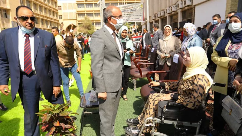 اقامة حفل لاستقبال الطلاب الجدد والقدامى بجامعة الزقازيق