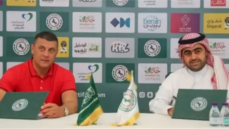 رسميا.. فلادان ميلويفيتش مديرا فنيا لـ الاتفاق السعودى