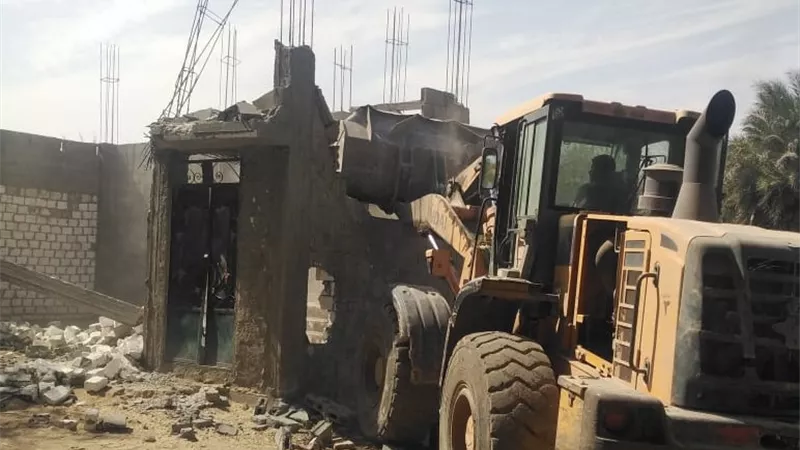 إزالة 278حالة تعد ضمن المرحلة الثانية من الموجة الــــ18ببنى سويف