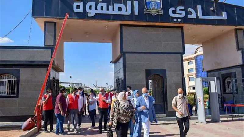 وكيل وزارة الصحة يشرف علي التأمين الطبي لحدث العاشر